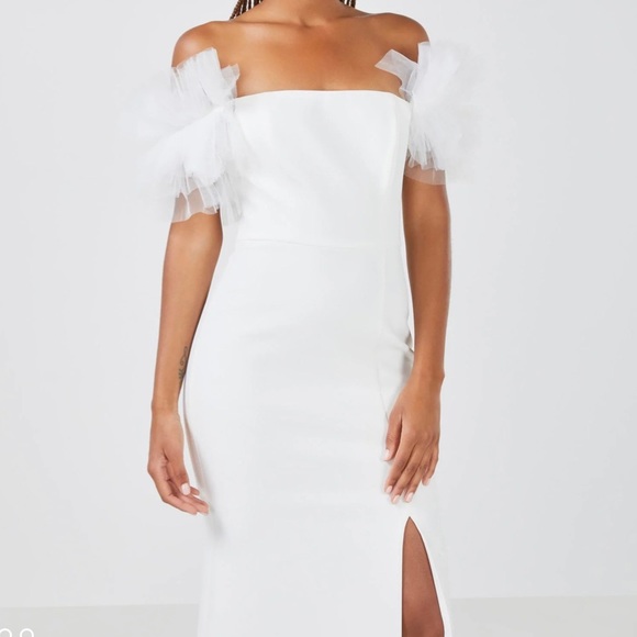 THEODORA OFF-THE-SHOULDER EVENING DRESS - Picture 6 of 11